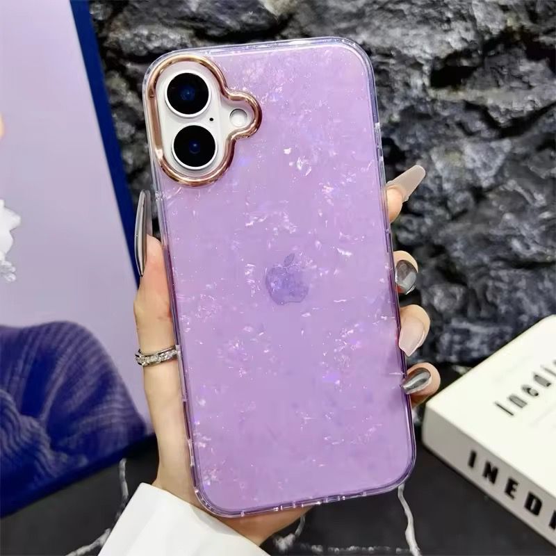 iPhone 15 Plus Luxury Edition Marble Sparkle Glitter Case cover