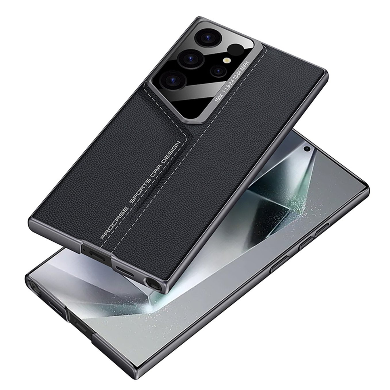 Samsung Galaxy S24 Ultra Premium Leather Case Blade Finish Mobile Case Cover