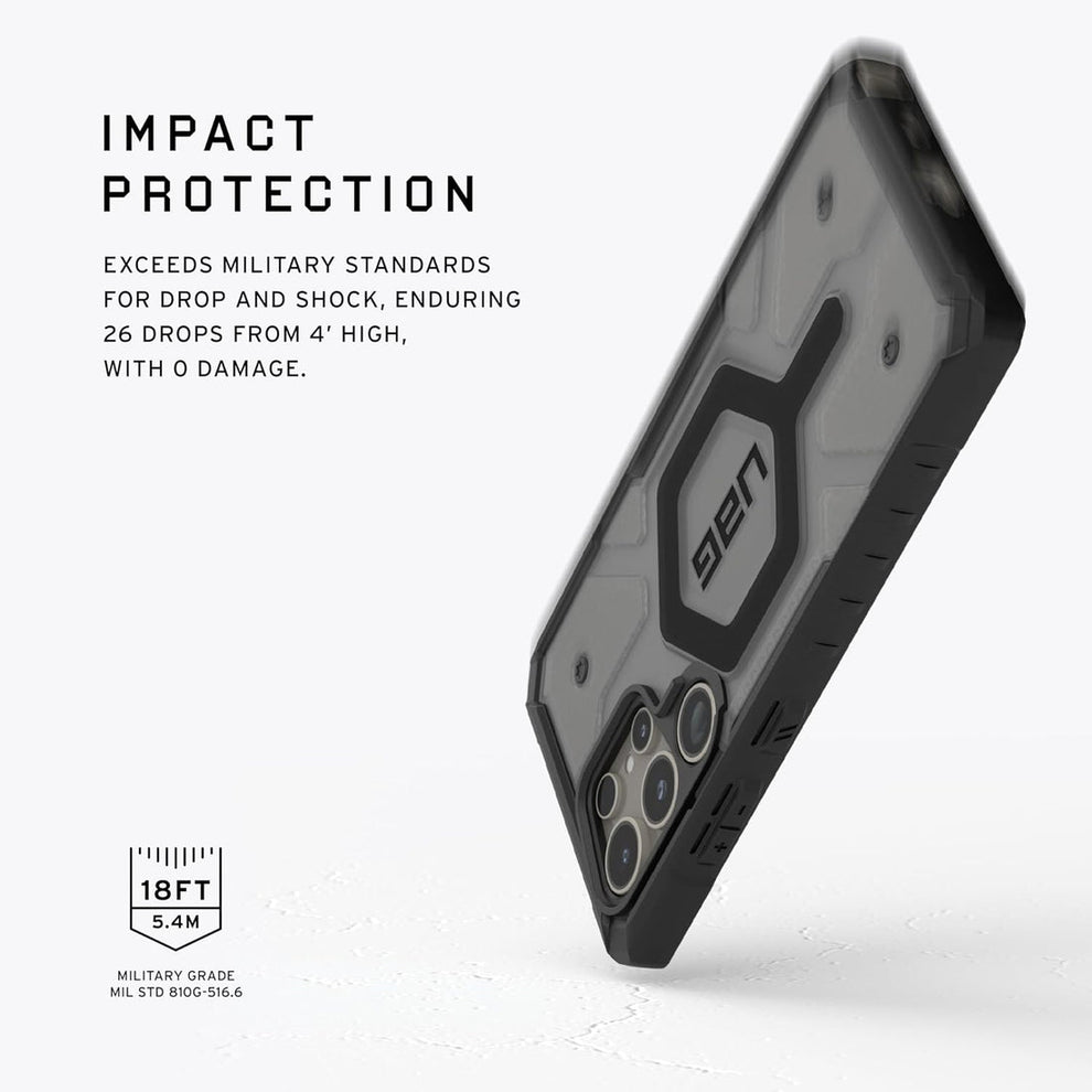 Samsung Galaxy S24 Ultra UAG Case Pathfinder Clear Rugged Featherlight Shockproof