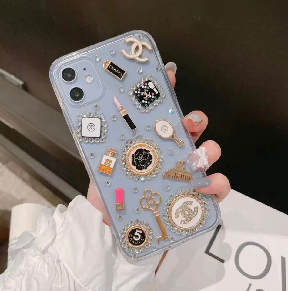iPhone 16 Series Makeup Transparent TPU Mobile Case Cover