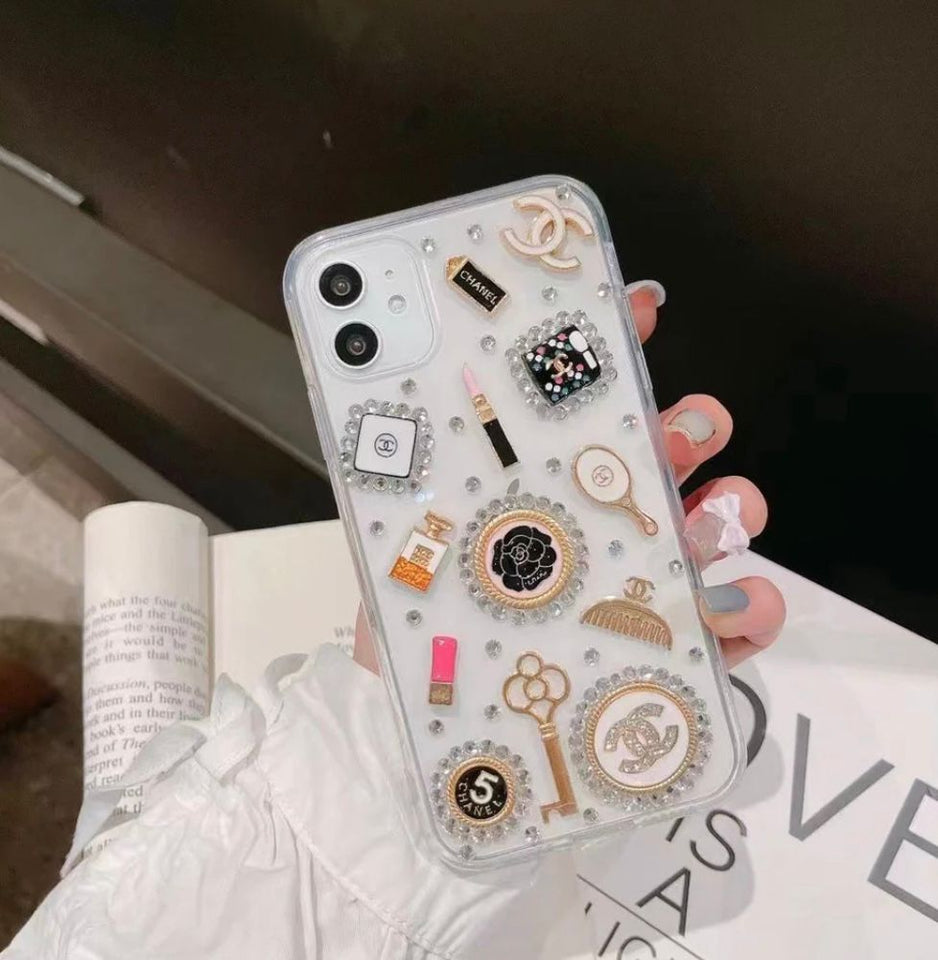iPhone 16 Series Makeup Transparent TPU Mobile Case Cover