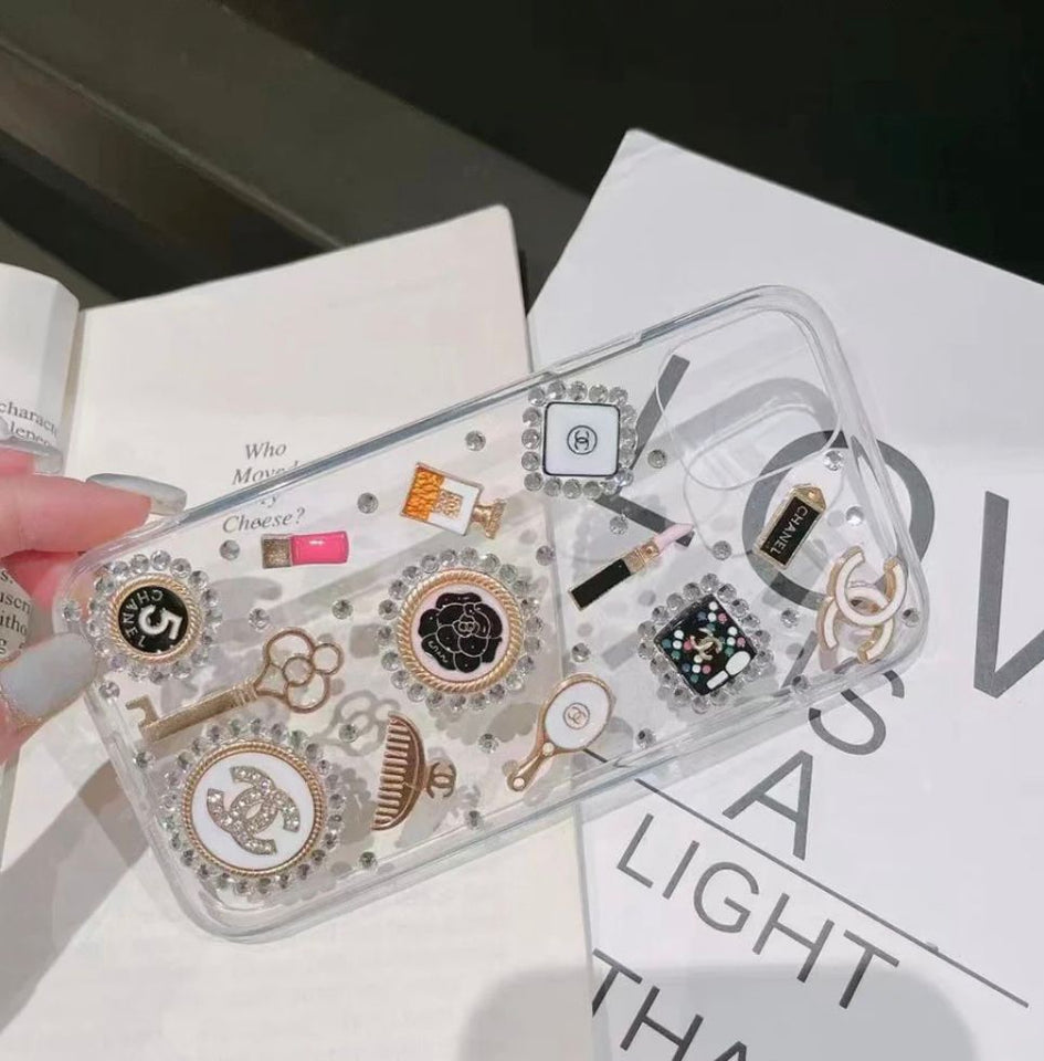 iPhone 16 Series Makeup Transparent TPU Mobile Case Cover