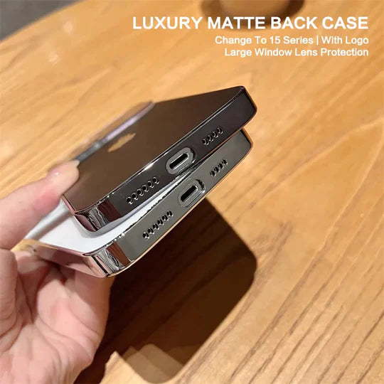 iPhone 16 Luxury Glass Camera Shield Lens Case Cover