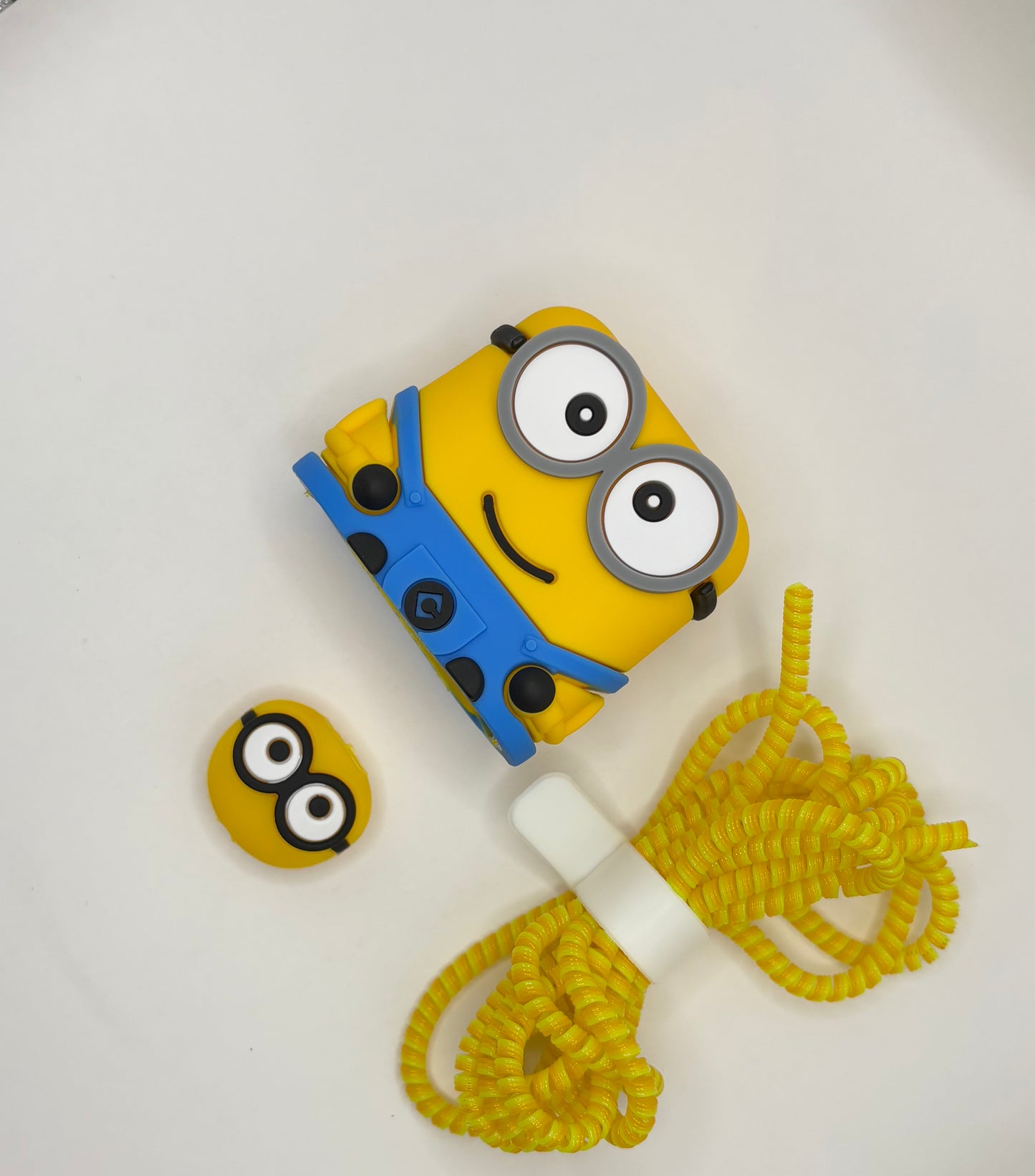 iPhone Charger 3d Minion Cover Silicone