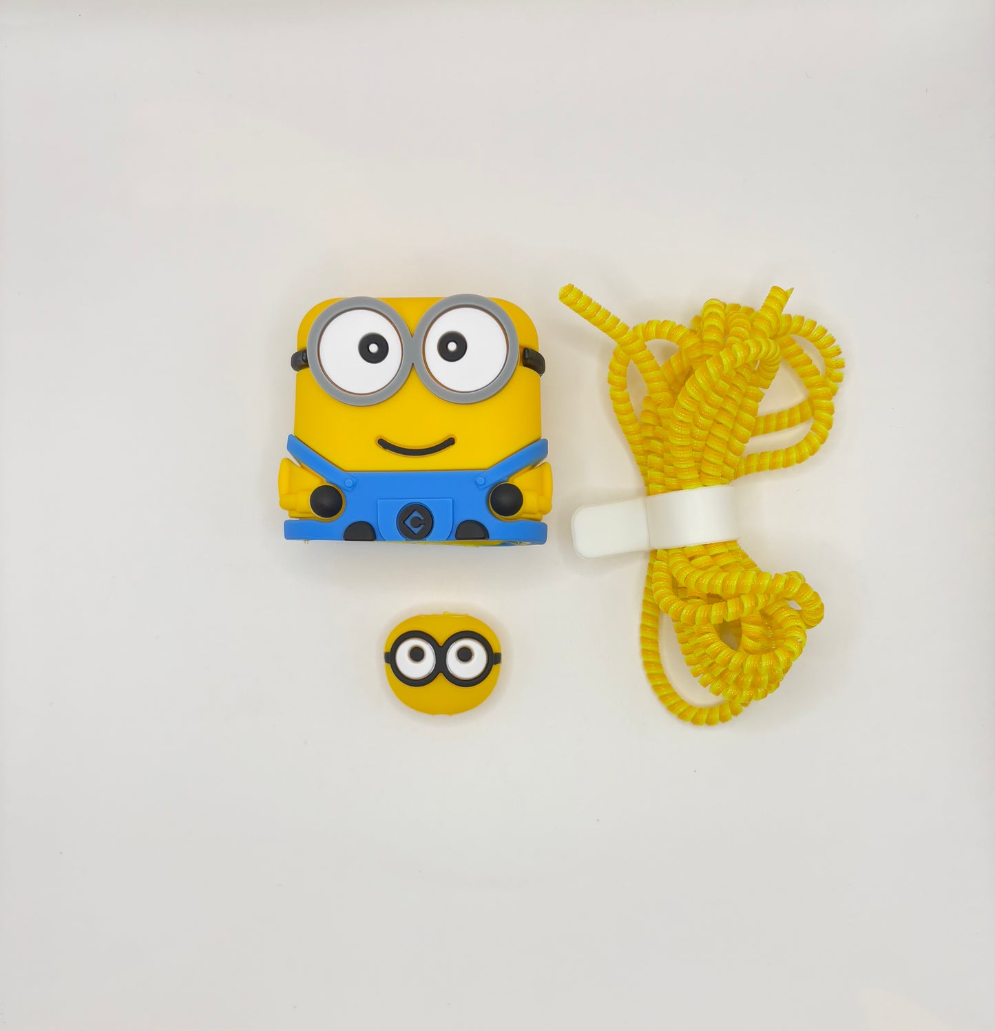 iPhone Charger 3d Minion Cover Silicone