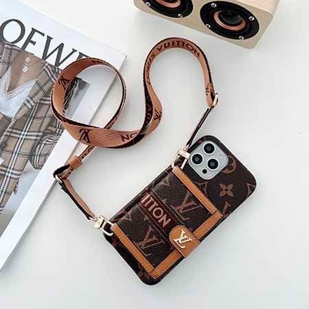 iPhone 16 Pro Brand Luxury Cardholder wallet with Sling Mobile Case Cover