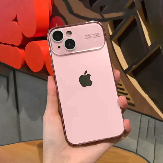 iPhone 16 Luxury Glass Camera Shield Lens Case Cover