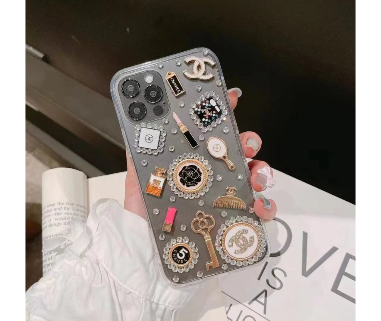 iPhone 14 Make-up Cute Mobile Case Cover
