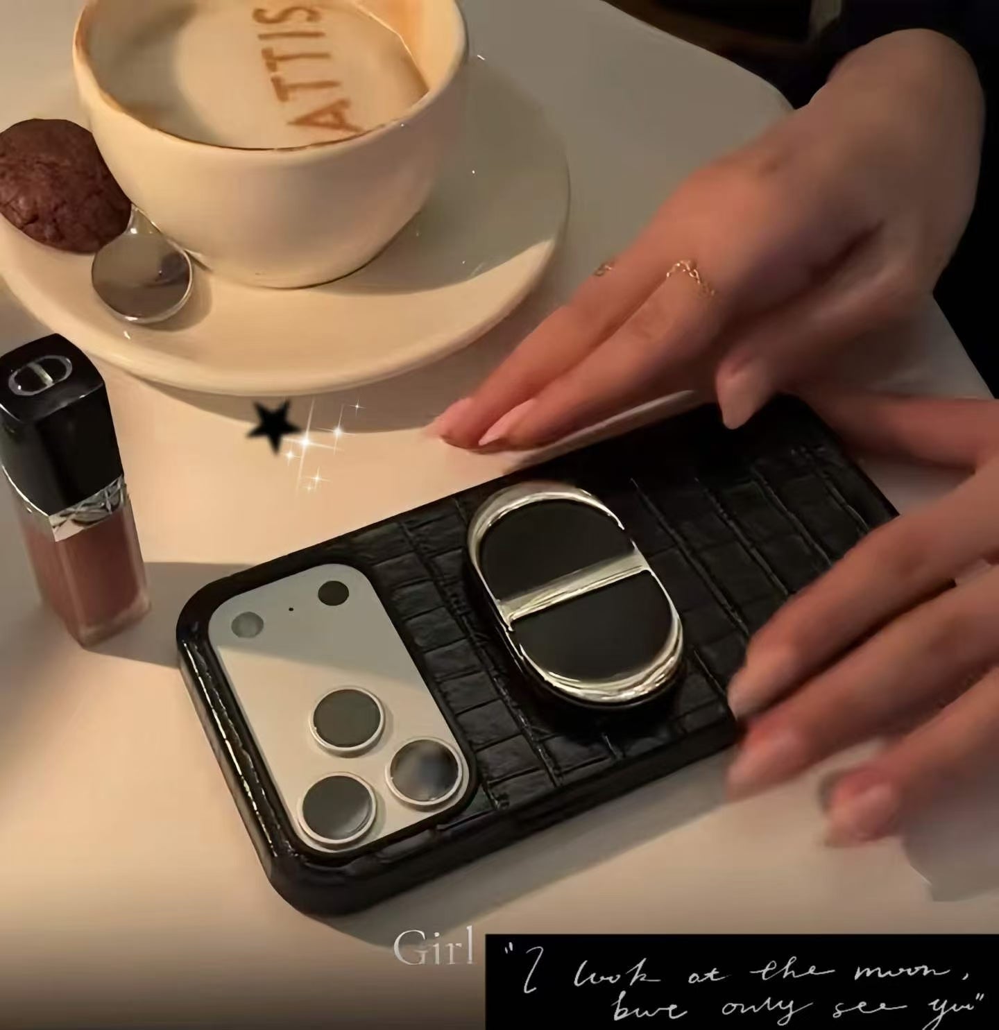 CD MIRROR PHONE STAND
