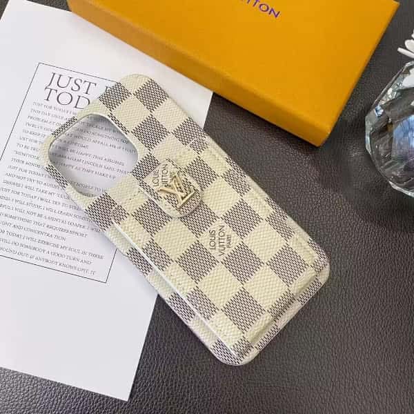 iPhone 14 Luxury Brand Sling Wallet Mobile Case Cover