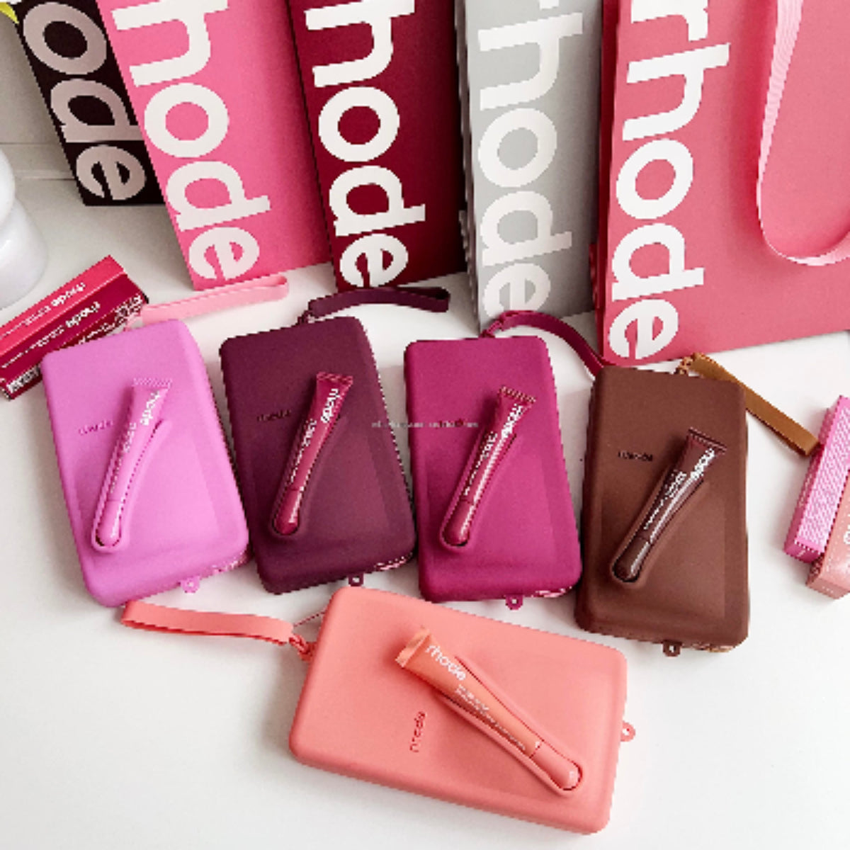 Rhode Universal Purse with Lip Gloss