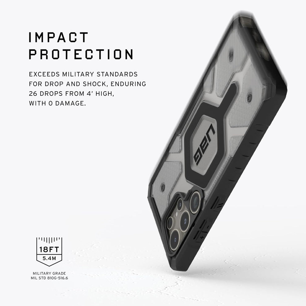Samsung Galaxy S24 Ultra UAG Case Pathfinder Clear Rugged Featherlight Shockproof