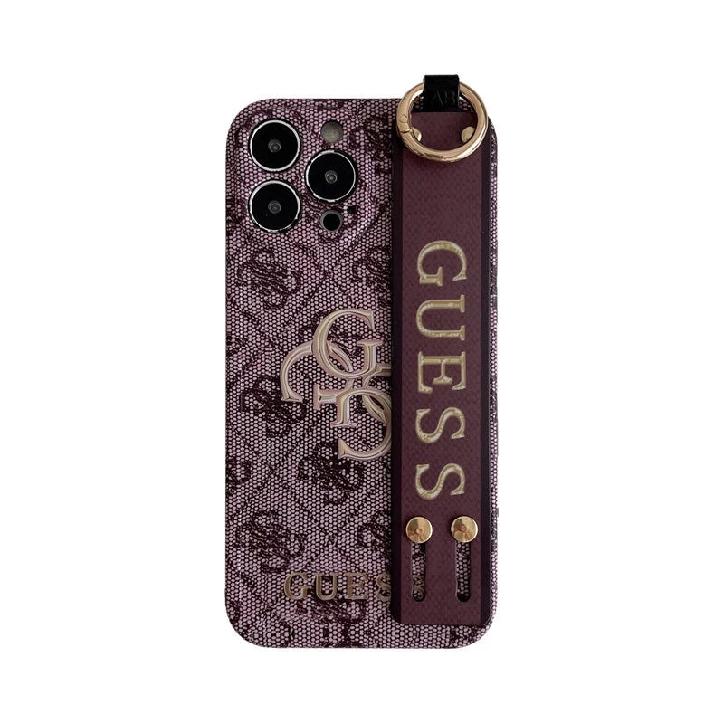 iPhone 15 Pro Max Luxury Brand GS Belt Mobile Case Cover