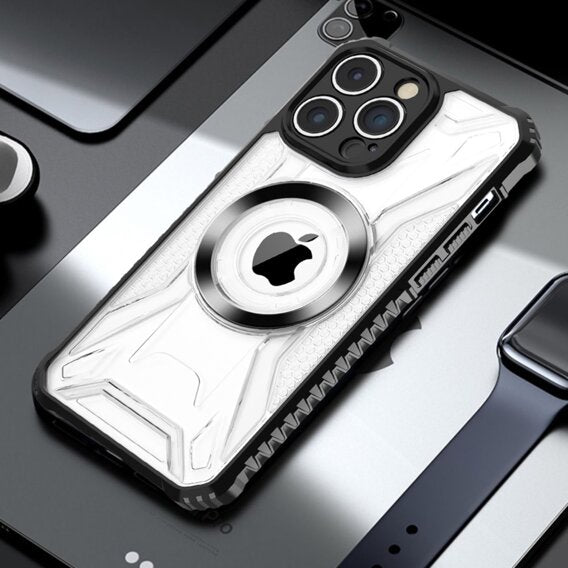 Clear Transparent Bumper Case with Magsafe For iPhone Seires