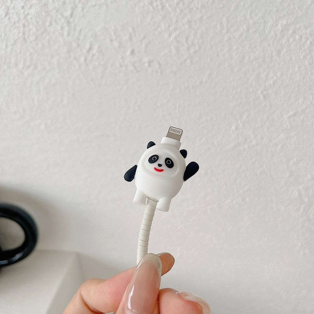 iPhone Charger Cute Panda Cover Silicone