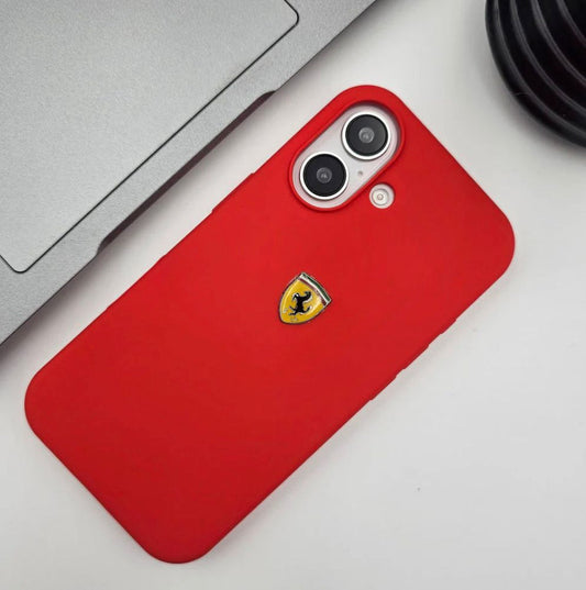 iPhone 15 Pro Sports Car Silicone Mobile Case Cover