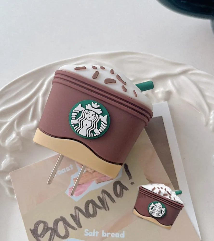 iPhone Charger Starbucks Cover Silicone