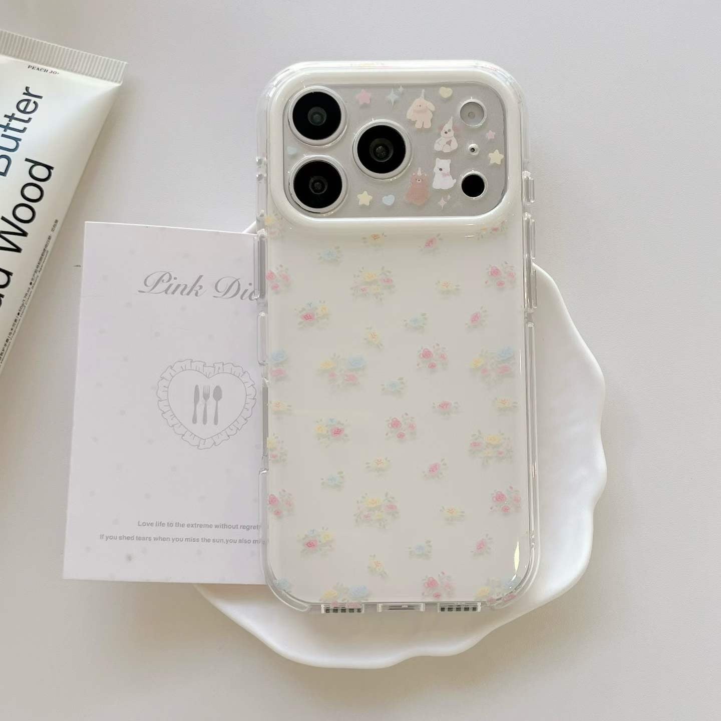 ASTHETIC FLOWER GARDEN IPHONE CASE