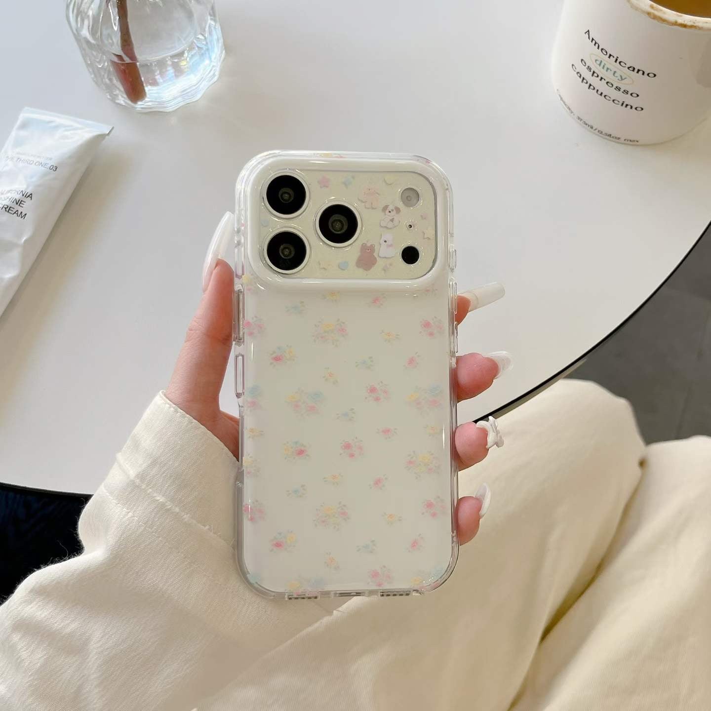 ASTHETIC FLOWER GARDEN IPHONE CASE