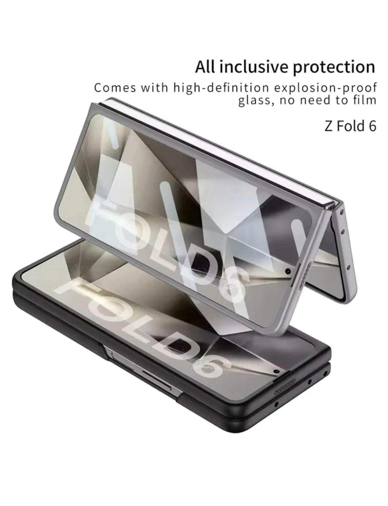 Samsung Galaxy Z Fold 6  S Pen Case With Front Glass