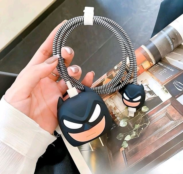 iPhone Charger Batman Cover Silicone