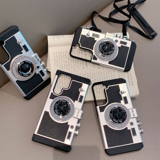 3D Retro Vintage Camera Mobile Case Cover