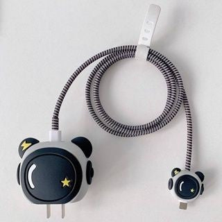 iPhone Charger Cover Moon and Star Cover