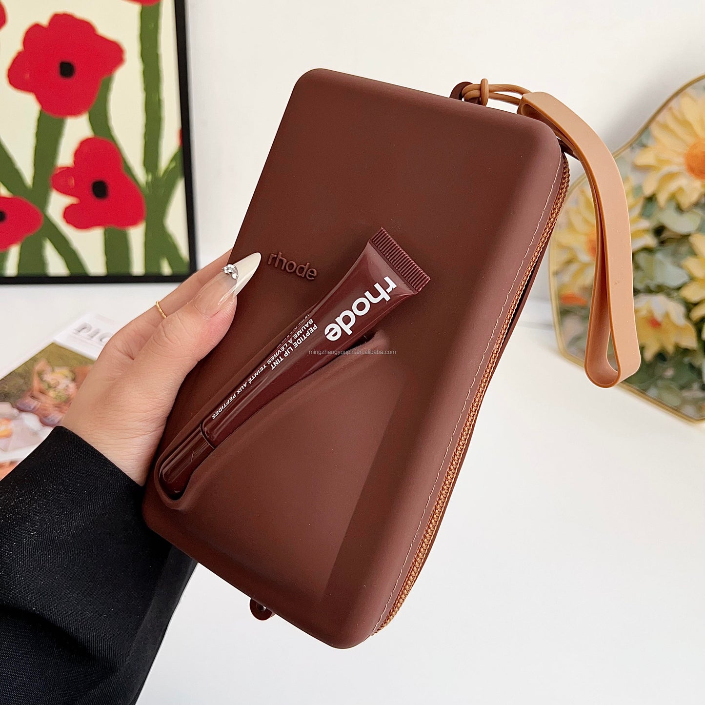 Rhode Universal Purse with Lip Gloss