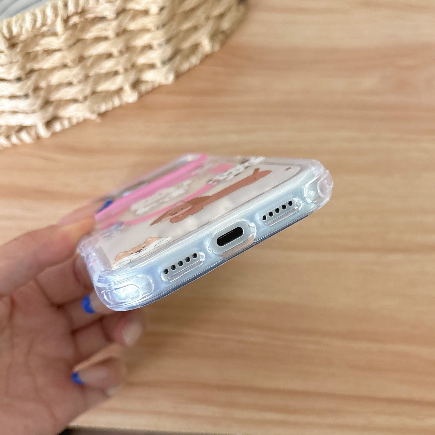 CAT AND DOG BOW MAGSAFE WORKING IPHONE CASE