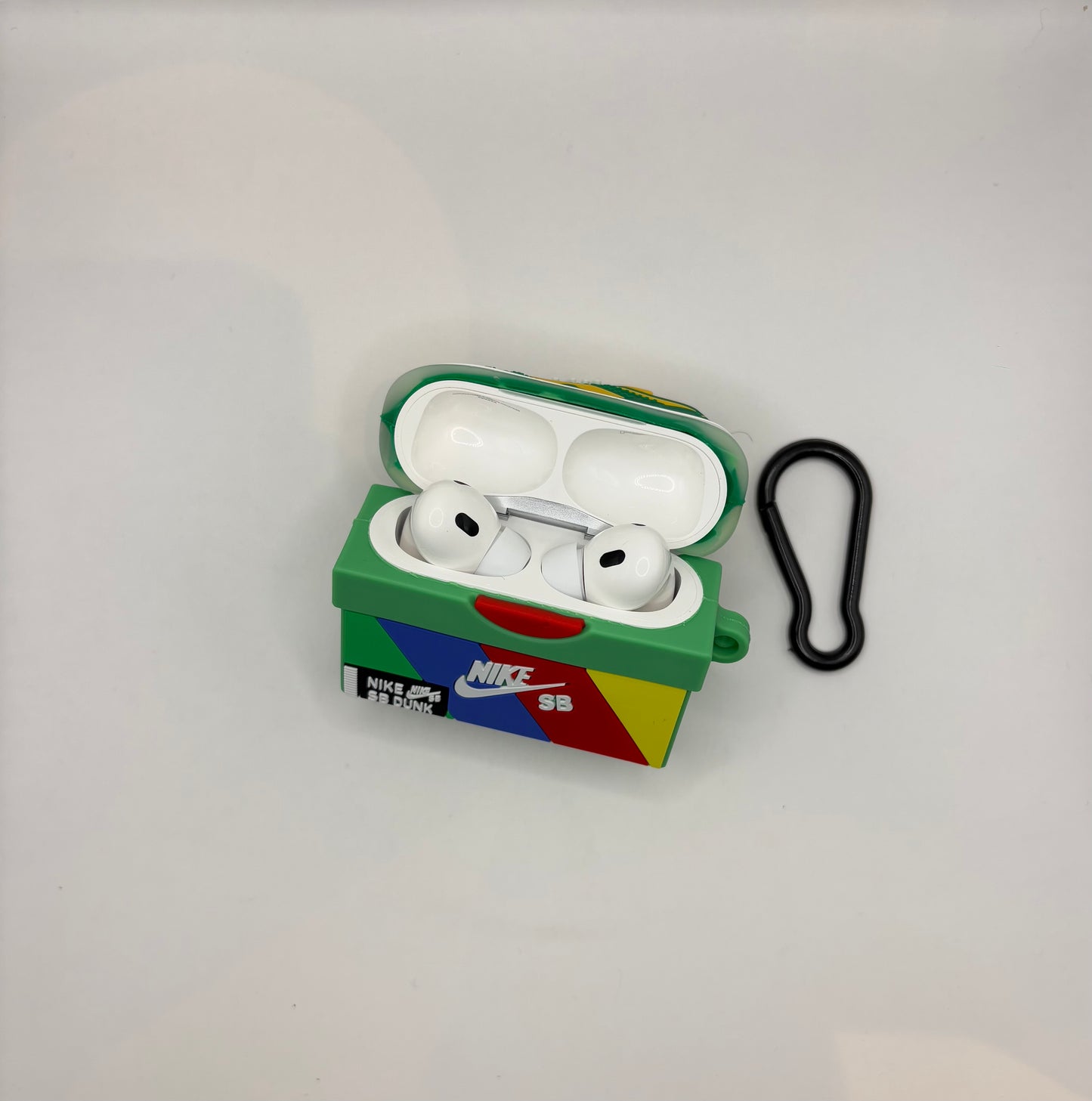 Airpods Pro 2 Silicone 3D NK AJ Case